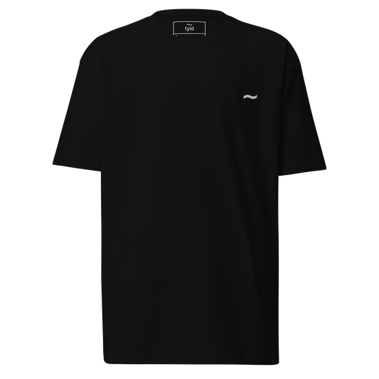 Black Tee - White Logo