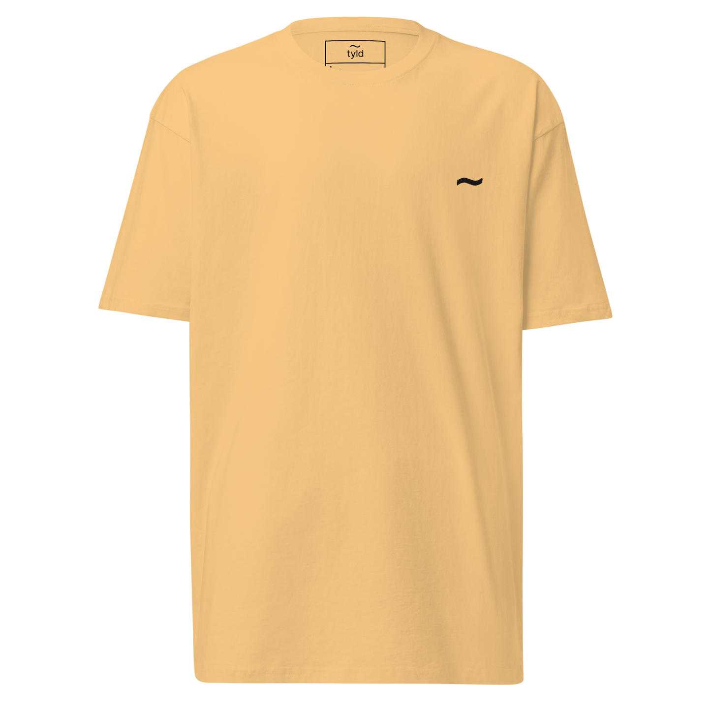 Yellow Tee - Black Logo