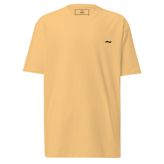 Yellow Tee - Black Logo