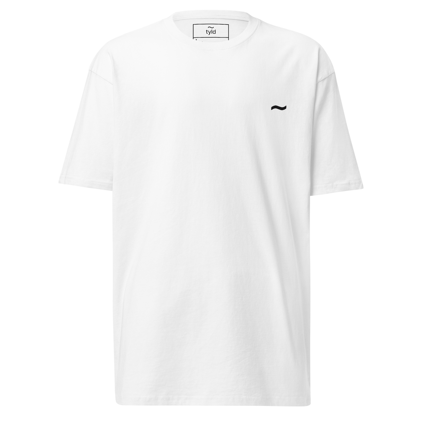 White Tee - Black Logo