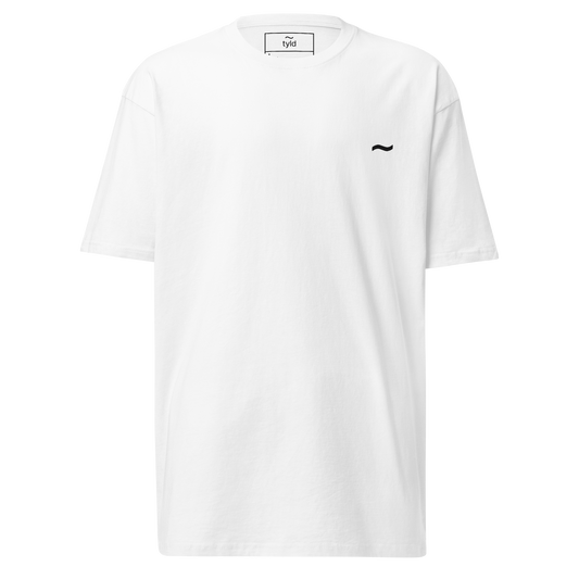 White Tee - Black Logo