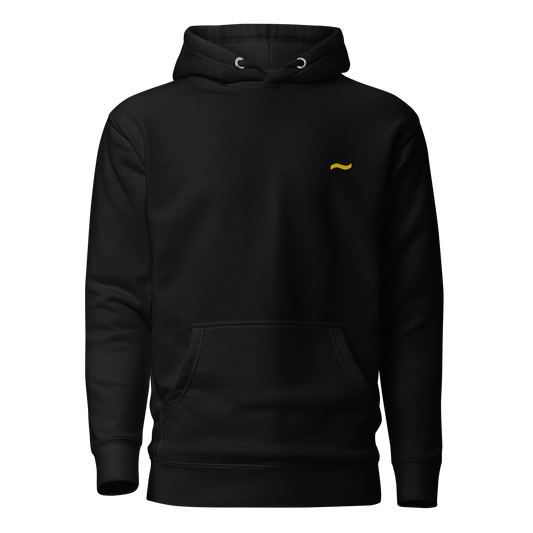 Black Hoodie - Gold Logo
