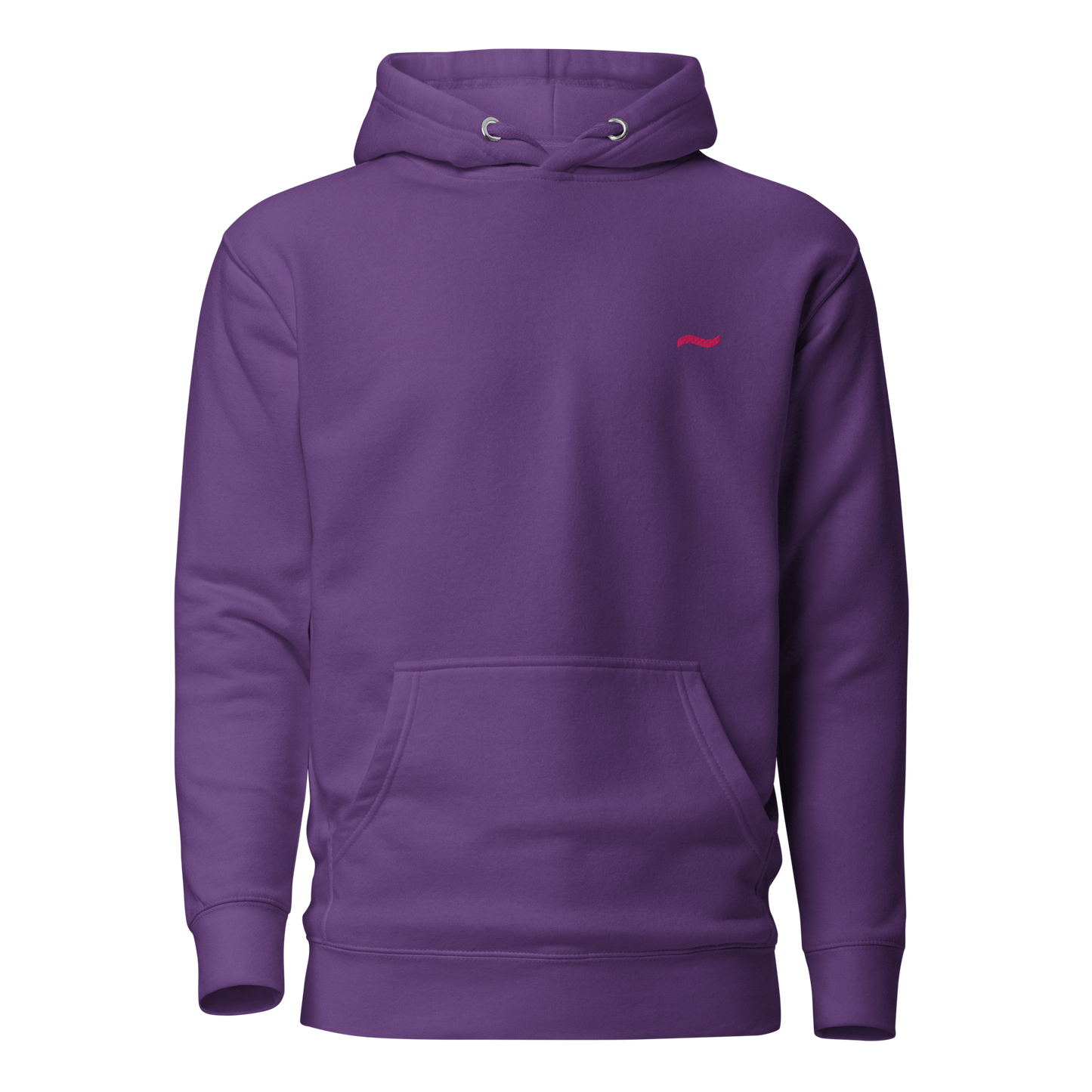 Purple Hoodie - Pink Logo