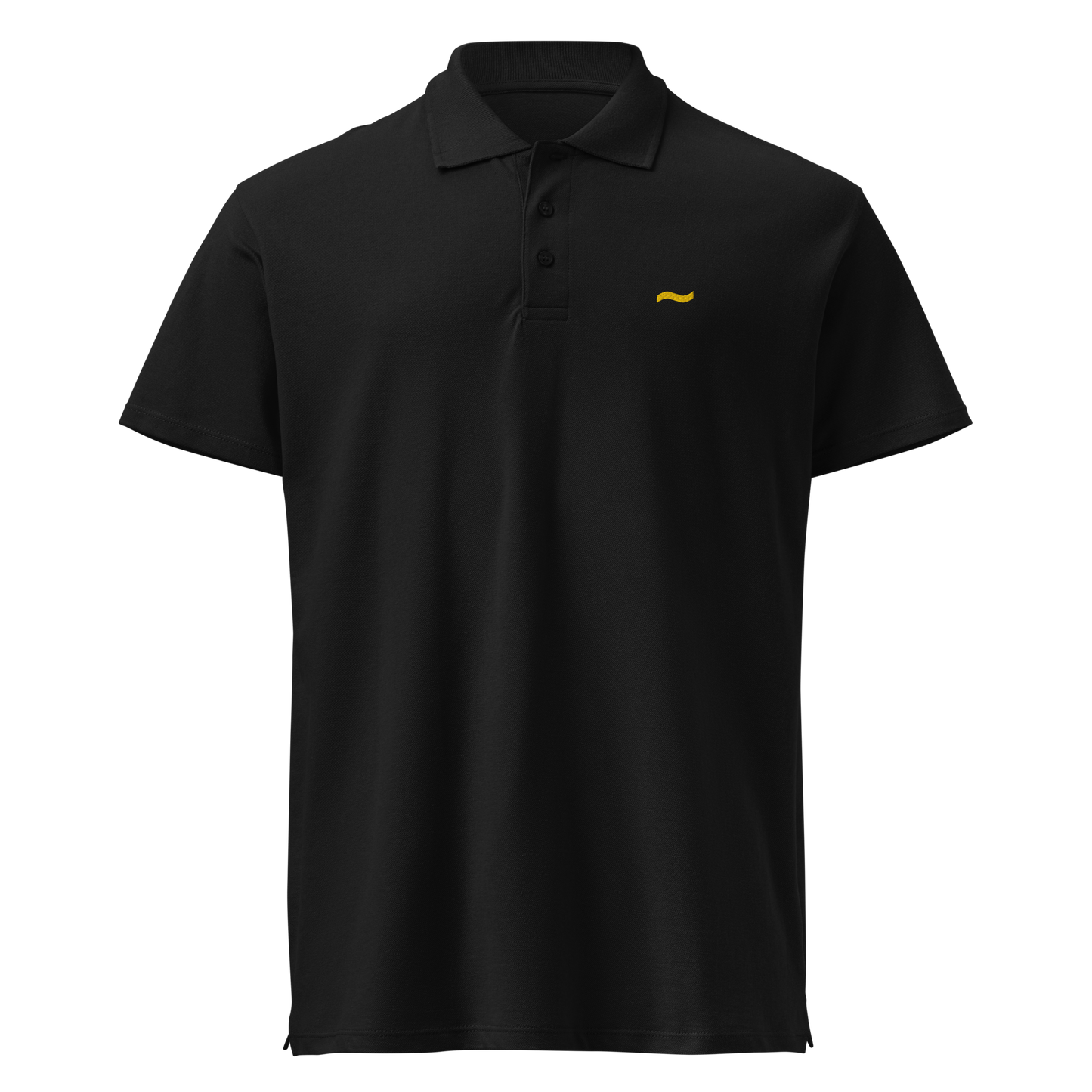 Black Polo - Gold Logo