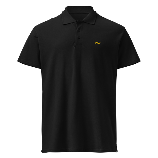 Black Polo - Gold Logo